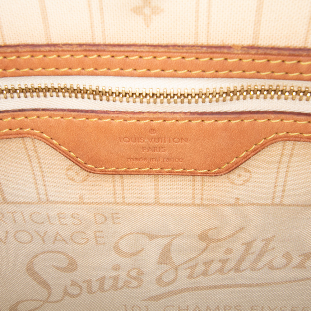 Pre-Loved Louis Vuitton Damier Azur Neverfull MM - Picture 5 of 11